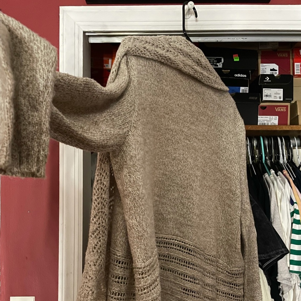 Karren Scott cardigan,size xl, light beige